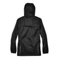 thumbnail image 5 of CORE365 78185 Women's Climate Seam-Sealed Lightweight Variegated Ripstop Jacket-Black-XS, 5 of 5