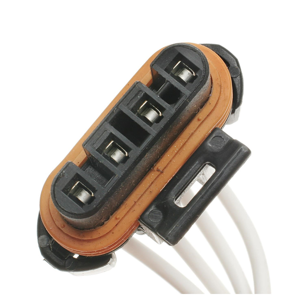 KarParts360 For GMC C2500/K2500 1991 92 93 94 1995 Electrical Connector | Plastic | Metal Contact Terminal | Blade Terminal | Push On Attachment Method | 1 Male Connector