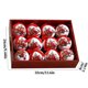 thumbnail image 3 of Adornos navideños, bolas navideñas, regalos navideños, bolas navideñas de 8 cm, bolas decorativas para árbol de Navidad, bolas de regalo para fiestas, 12 unidades., 3 of 3