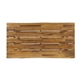 thumbnail image 6 of Noble House Farmhouse Acacia Wood Rectangle Coffee Table, Teak, 6 of 7