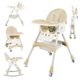thumbnail image 1 of Silla Alta para Bebé FAHKNS 6 en 1 Portátil Plegable y Ajustable, 1 of 7