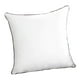 thumbnail image 5 of Relleno de Almohada de Algodón Soledad Cuadrado 45 cm x 45 cm 650 g Borde Morado, 5 of 10