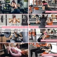 thumbnail image 4 of ATENTO 10 Pcs Barbell Pad Set, Hip Thrust Pad for Bench Press, Lunges, Workout, Leg Exercise, Squat Bar Pad (Pink), 4 of 4