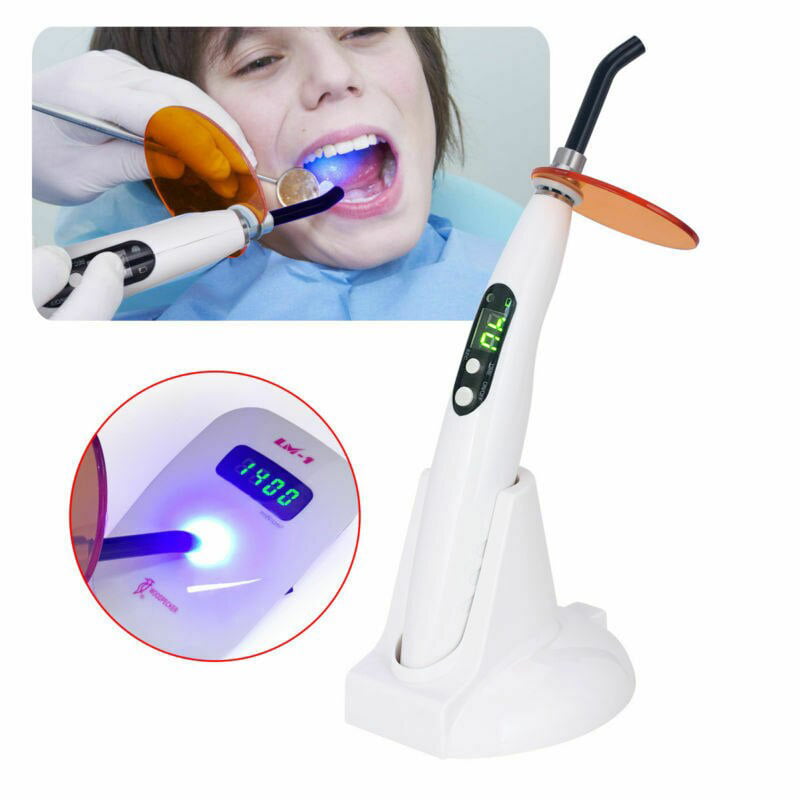 Zahnarzt Polymerisationslampe Dental LED Curing Light Cordless Lamp 1800 mw/cm2