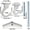 White, variant on Heavy Duty Ceiling Hooks for Hanging Plants - 2 Sets of 38mm/55mm Swing Hooks with Steel Screw Bolts and Toggle Wings for Indoor/Outdoor Use
