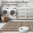 thumbnail image 5 of ODIKA 6'x9' Machine Washable Non-Slip Area Rug, Festive Evergreen Doormat Winter Holiday Welcome Entrance Decoration High Traffic Rug with Pad, Beige, 622173, 5 of 8