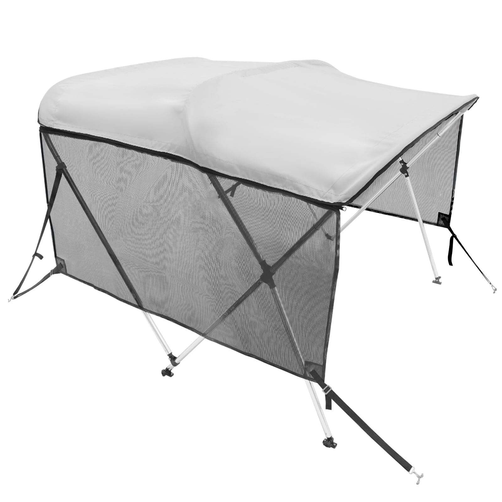 Free Shipping! SKYSHALO 3 Bow Bimini Top Boat Cover Free Shipping! SKYSHALO 3 Bow Bimini Top Boat Cover