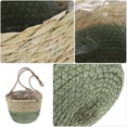 thumbnail image 3 of CIMAXIC Plant Baskets Hanging Woven Basket Multi Cotton Rope 1Pack, 3 of 8