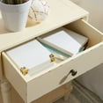 thumbnail image 2 of SAFAVIEH Siobhan Nightstand With Storage Drawer Vanilla, 2 of 7