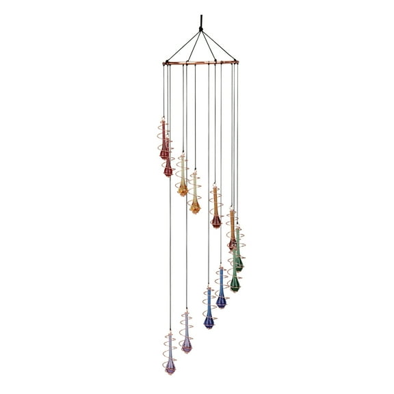 Teardrop Glass Rainbow Chime