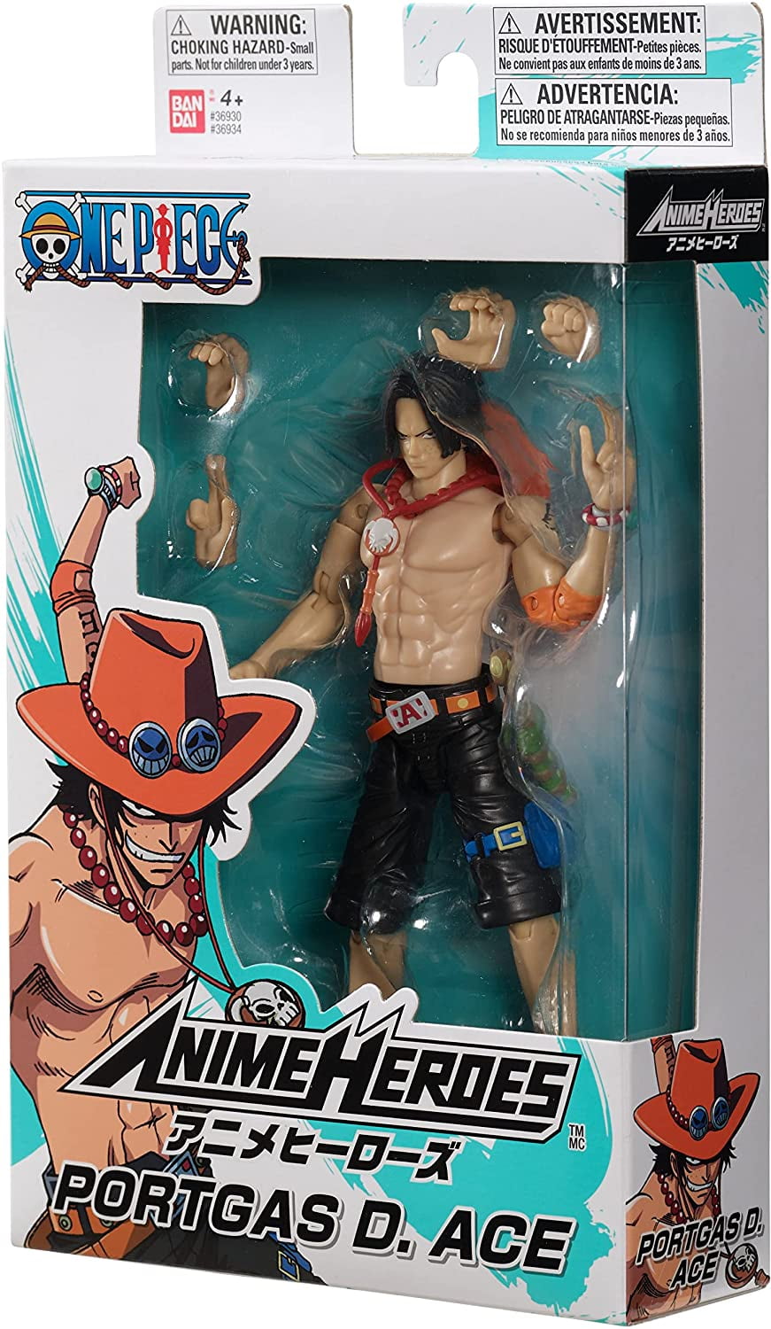 One Piece Anime Heroes Portgas D. Ace Action Figure