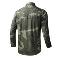 thumbnail image 3 of YFNNUP Men Big and Tall Camouflage Shirt Military Long Sleeve Work Shirts Casual Button Down Shirts, 3 of 6