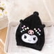 thumbnail image 4 of Kuromi-capa de la serie Sanrio, manta de Siesta, chal, edredón con capucha, aro de pelo de bolsillo con bandas cálidas, gorra de pelo seco, regalo de Navidad, 4 of 4