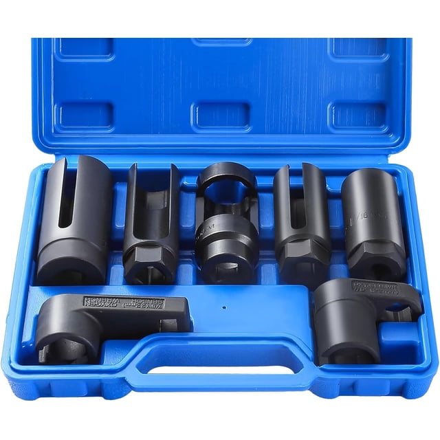 DASBET 7pcs O2 Oxygen Sensor & Oil Pressure Sending Unit Master Sensor Socket Set