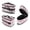 Snowman Pattern, variant on HELLHERO Portable Travel Iron Carrier Bag Turkey and Pumpkin Pattern Handheld Lightweight Iron Accessories Lightweight Travel Iron Organizer, Case Only