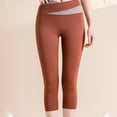 thumbnail image 1 of MKLEKYY Leggings de yoga ajustados y suaves de cintura alta para mujer, de moda informal, 1 of 4