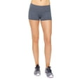 thumbnail image 3 of Expert Brand Women's Airstretch Performance Shorts, Graphite, XS, 3 of 6