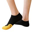 thumbnail image 5 of Axiiglly Cotton Socks for Women Little Yellow Duck Print 100% Cotton Mid-Calf Socks Soft Wick Away Sweat Socks, Gifts for Women, 5 of 6