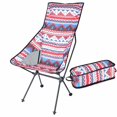 thumbnail image 1 of Eigraketly Silla plegable para acampar Asiento duradero para exteriores Fuerte Robusto Jardín portátil Ligero Verano Ocio Festival Viajes Playa BBQ Pescar Rojo Eigraketly OD010650-02, 1 of 1