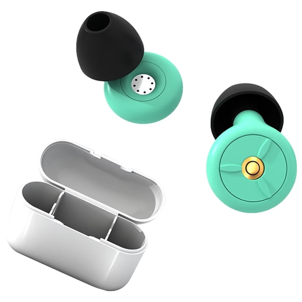 Tapones para Los Oídos Antiruido Dormir Silicona Lavable Nadar Ducharse