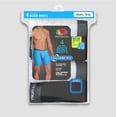 thumbnail image 3 of Fruit of the Loom Men's CoolZone Fly Boxer Briefs, Extended Sizes, 4 Pack - Black/Gray, Black/Grey, 2XLarge, 3 of 4
