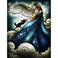 thumbnail image 1 of Kits de pintura de diamantes 5D DIY cuadro de mosaico de reina de ángel de taladro redondo completo Sywqhk Decoración hogareña, 1 of 9