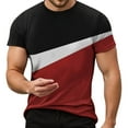 thumbnail image 1 of Set Shirt for Men Men's Plain T Shirts T Shirt Pressing compatible with Machine Tall Mens T Shirts Plain T Shirts Men T Shirts for Men Men T Shirt Plain Shirts Men Mens Shirts Packs Fashion Shirt Men, 1 of 4