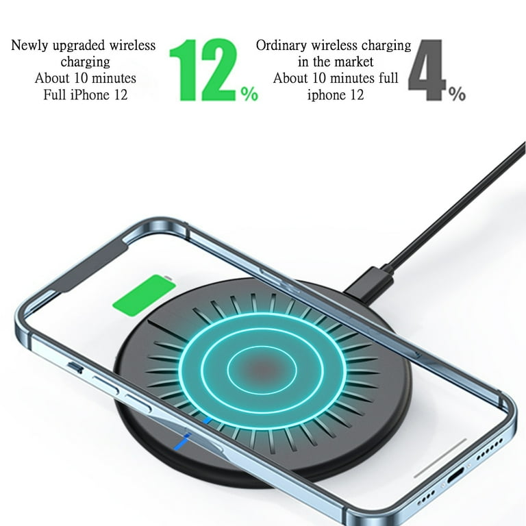 Wireless Charger Fast Wireless Charging Pad Station MAX 15W