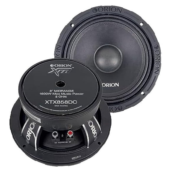 XTX852DC - 8 inch 2 Ohm Dust Cap Midrange Speaker