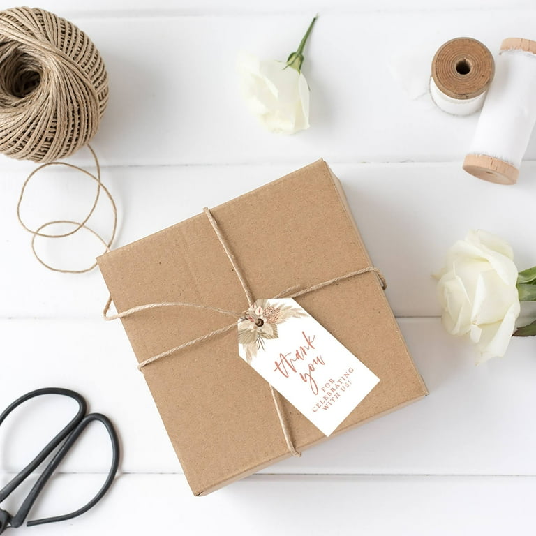 Koyal Wholesale Thank You For Celebrating With Us Favor Tags