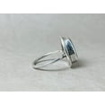 thumbnail image 4 of Heaven Crafts Genuine Moonstone Ring Modern Style Bohemian Jewelry 925 Sterling Silver Gift For Her, 4 of 6