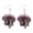 Dusty Pink, variant on HUANLEDASH 1 Pair Women Earrings 2D Cat Under Umbrella Shape Acrylic Sweet Style Hanging Earrings Gift for Animal Lovers Dating Daily Party Hook Earrings