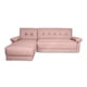 thumbnail image 4 of Galiano Sala Esquinera Convertible Sofá Cama Lino Palo de Rosa Makora Moderno, 4 of 8