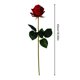 thumbnail image 5 of Ramo de rosas artificiales realistas de seda sintética de tacto real, tallo largo, con hojas, para el hogar, boda, fiesta, centro de mesa., 5 of 8