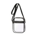 thumbnail image 2 of SeekLGTStadium Approved Clear Crossbody Bag Transparent PVC Purse with Adjustable Strap and Front Pocket for Concerts Festivals and Travel, 2 of 5