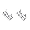thumbnail image 1 of Cateissary Accesorios para estantes de almacenamiento colgantes para el hogar, cocina Universal, estante de hierro, herramienta de organización, Tipo 1 2Conjunto, 1 of 6