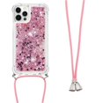 thumbnail image 2 of Funda FOXDOCK para iPhone 12 Pro con Cuerda Ajustable, Brillo Líquido, Protección Antigolpes y Lente – Ideal para Regalo, 2 of 6