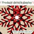 thumbnail image 3 of FloreceBien Faldas para árbol de Navidad de granja para decoración de Navidad, suministros para fiestas de Año Nuevo, 3 of 6