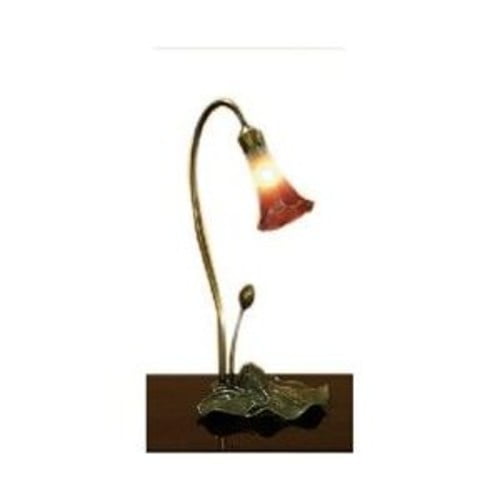 Pond Lily Accent Lamp in Pink
