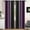 Purple and Black, variant on Yakamok Blackout Ombre Purple and Black Curtains for Bedroom, Gradient Room Darkening Curtains, Grommet Thermal Insulated Light Blocking Window Drapes for Living Room,52 x 84 Inch,2 Panels