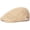 Khaki, variant on Straw Beret Newsboy Hats for Women Men Summer Beach Mesh Flat Cap Solid Plain Sun Hat Adjustable