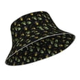 thumbnail image 2 of Bingfone Bee Floral Bucket Hat for Men Women,Packable Reversible Printed Sun Hats,Fisherman Outdoor Travel Hiking Beach Caps, 2 of 9