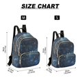 thumbnail image 3 of JIALIOU Mini Backpack Purse for Women Quilted Casual Daypack Small Travel Shoulder Bag, Star Constellation, 3 of 7
