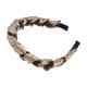 thumbnail image 5 of Ofertas Únicas 1 Pc Diadema Envuelta en Hilo Accesorios para el Cabello Color Café, 5 of 5