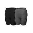 thumbnail image 1 of FashionOutfit Women's Essential Active Daily Cotton Mid Rise Biker Shorts, 1 of 1