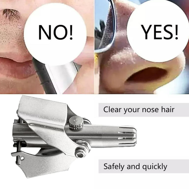 Fine Hair Trimmer Trimmer Q9A2 Nose Manual Nose Portable Steel U0H0 Hair Trimmer
