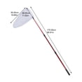thumbnail image 3 of CIMAXIC Durable Telescopic Insect Net Practical Butterflies Net Fishing Net Home Supplies,66.93"X20.87"X10.83", 3 of 5