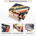 thumbnail image 3 of FORMRS Womens Corduroy Tote Bag Crossbody Shoulder Handbag with Pocket, Beige Stripes, 3 of 7
