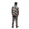 thumbnail image 5 of Men's Full Zip Jacket Sweatpants Casual G Striped Tiger Track Suit ST569 - Black - Small, 5 of 7