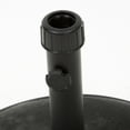 thumbnail image 5 of Noble House Lambert 33 lbs Black Round Steel Patio Umbrella Base, 5 of 6